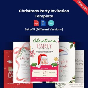 Christmas Party Invitation