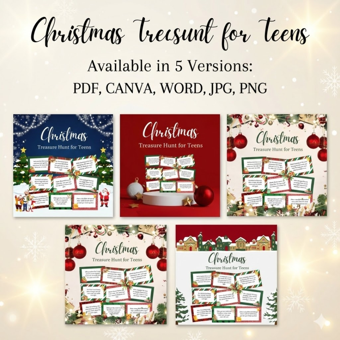 Christmas Treasure Hunt for Teens