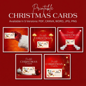 Printable Christmas Cards
